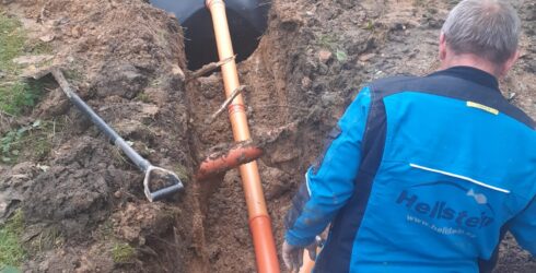 Instalace domovní čistírny STMH5 v&nbsp;Petrovicích