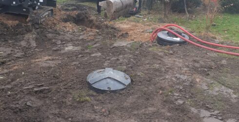 Instalace domovní čistírny STMH5 v&nbsp;Petrovicích