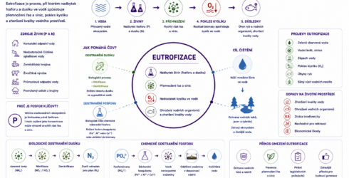 Eutrofizace - nadmerne obohaceni vody zivinami