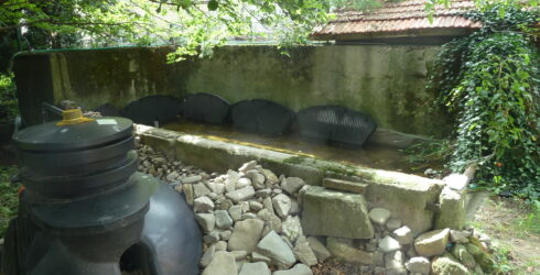 Realizace čističky chovné vody pro ryby STMHR250