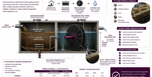 Prisedla biomasa - biofilm na nosicich biomasy v&nbsp;COV